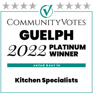 Community Votes Guelph 2022 Platinum winner, Kitchen Specialists