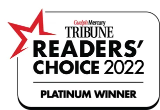 Guelph Mercury Tribune Readers' Choice 2022 Platinum winner